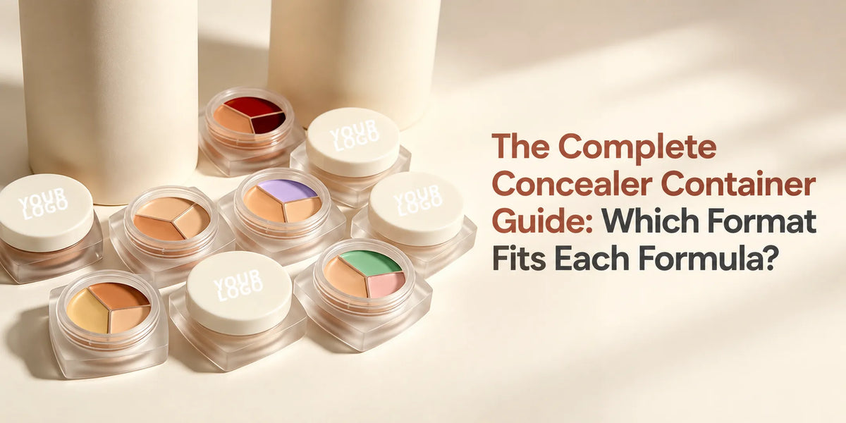 The Complete Concealer Container Guide: Which Format Fits Each Formula?