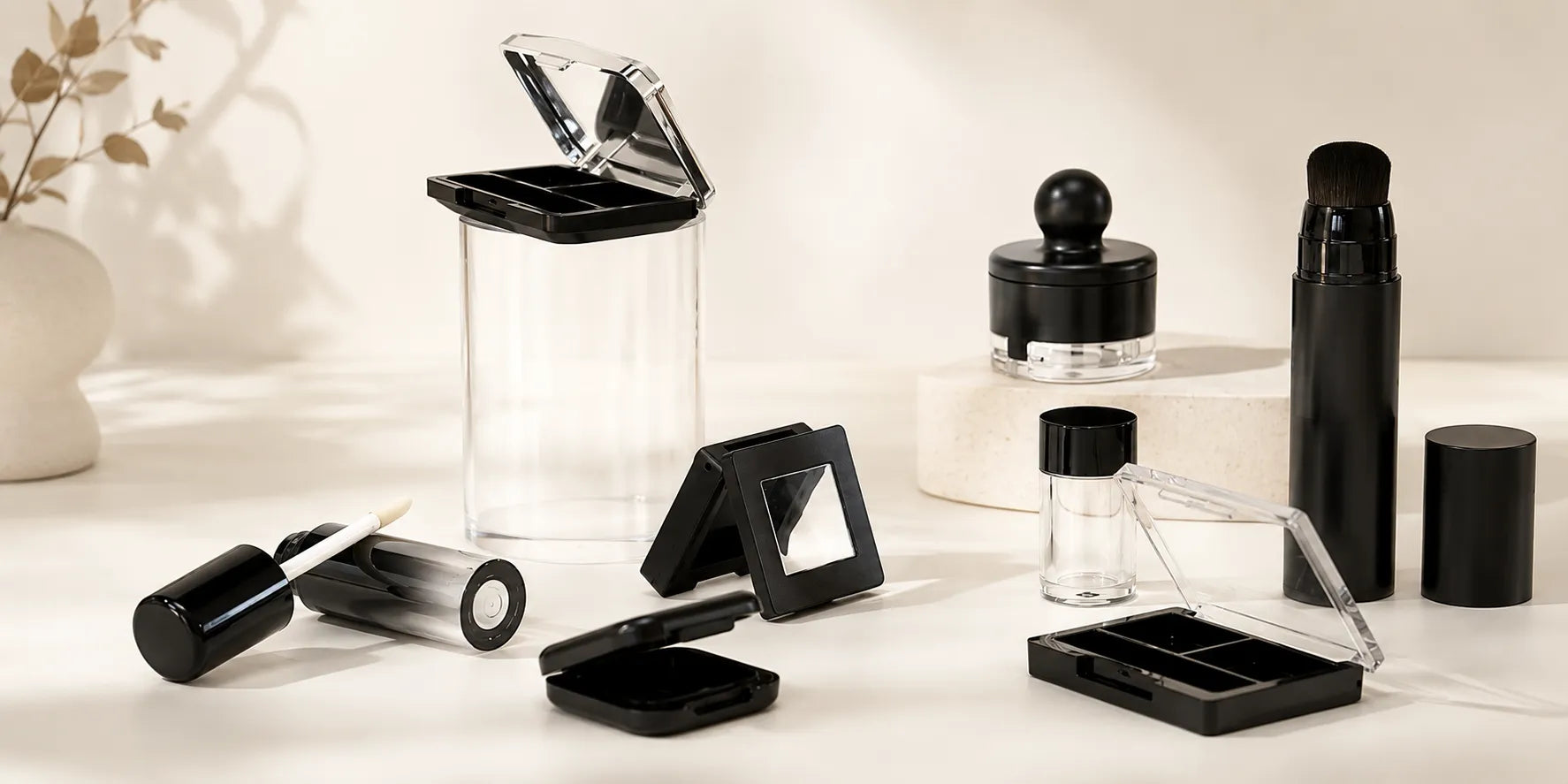 How Black Cosmetic Packaging Builds Stronger Hierarchy in Color Cosmetics