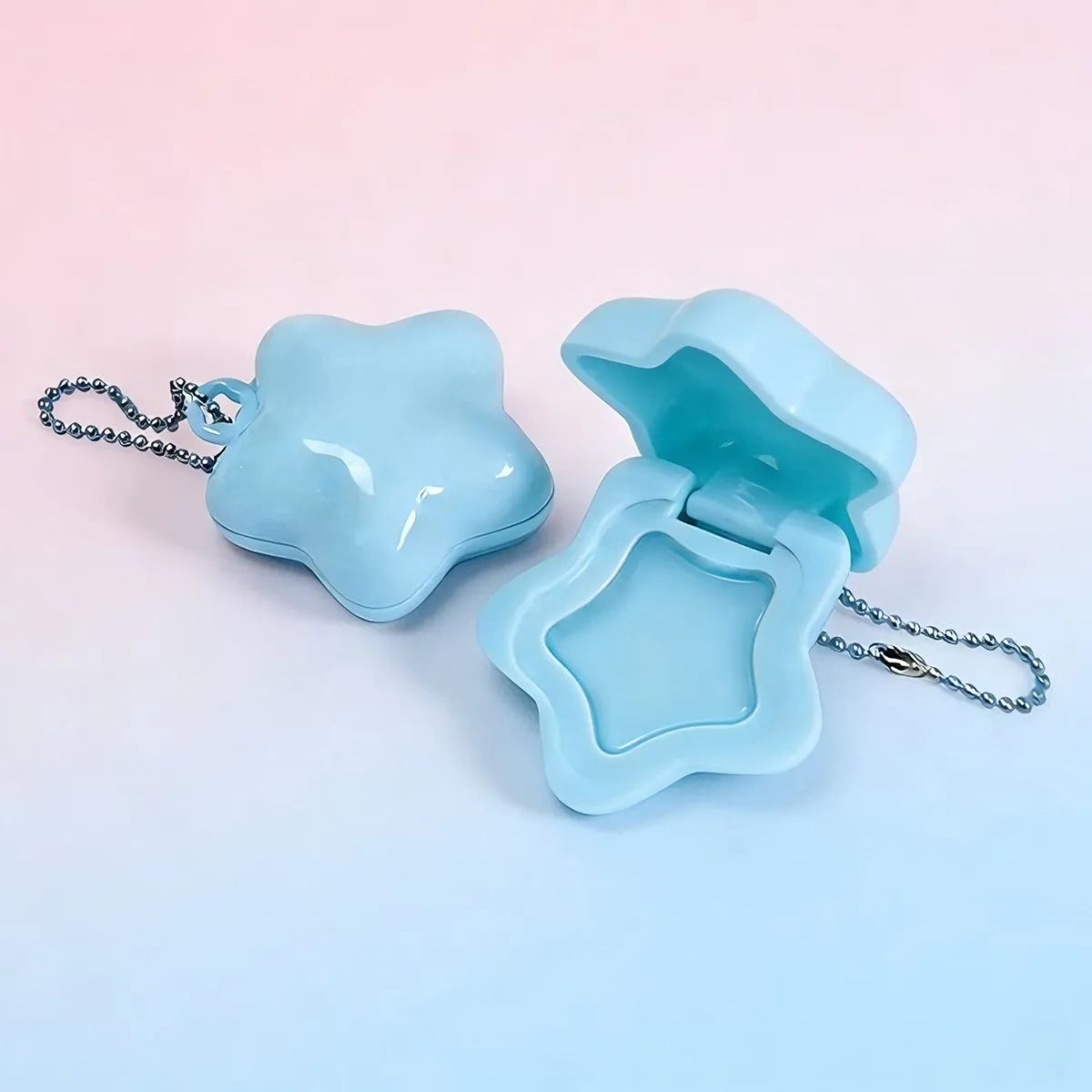 Kaiya lip care package in a star shaped hanging container design
