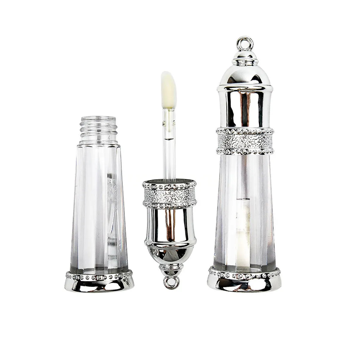 Kaiya gold crown lip gloss tubes for luxury lip gloss packaging