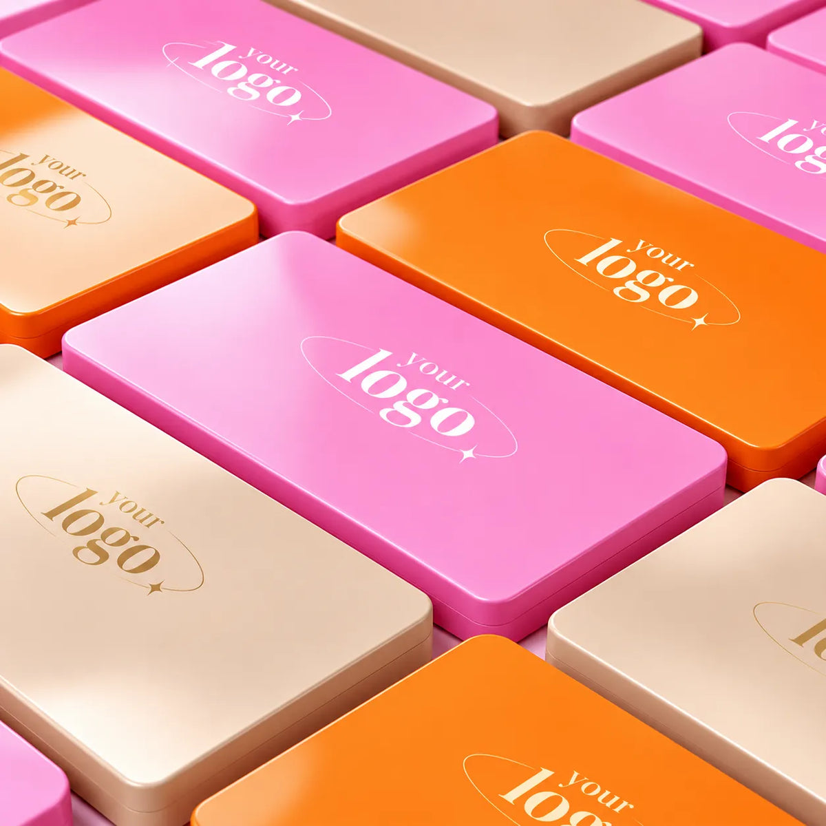 KAIYA wholesale empty makeup palette packaging customized with brand logos and colors