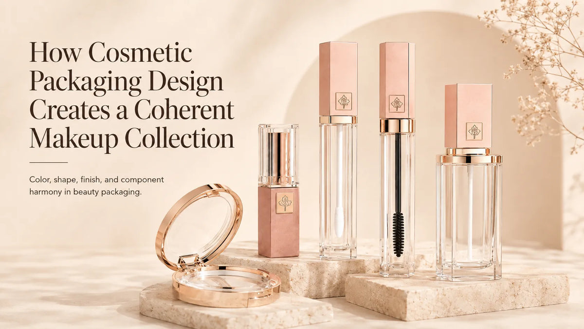 One Brand, Different Containers: How Cosmetic Packaging Design Creates a Coherent Makeup Collection