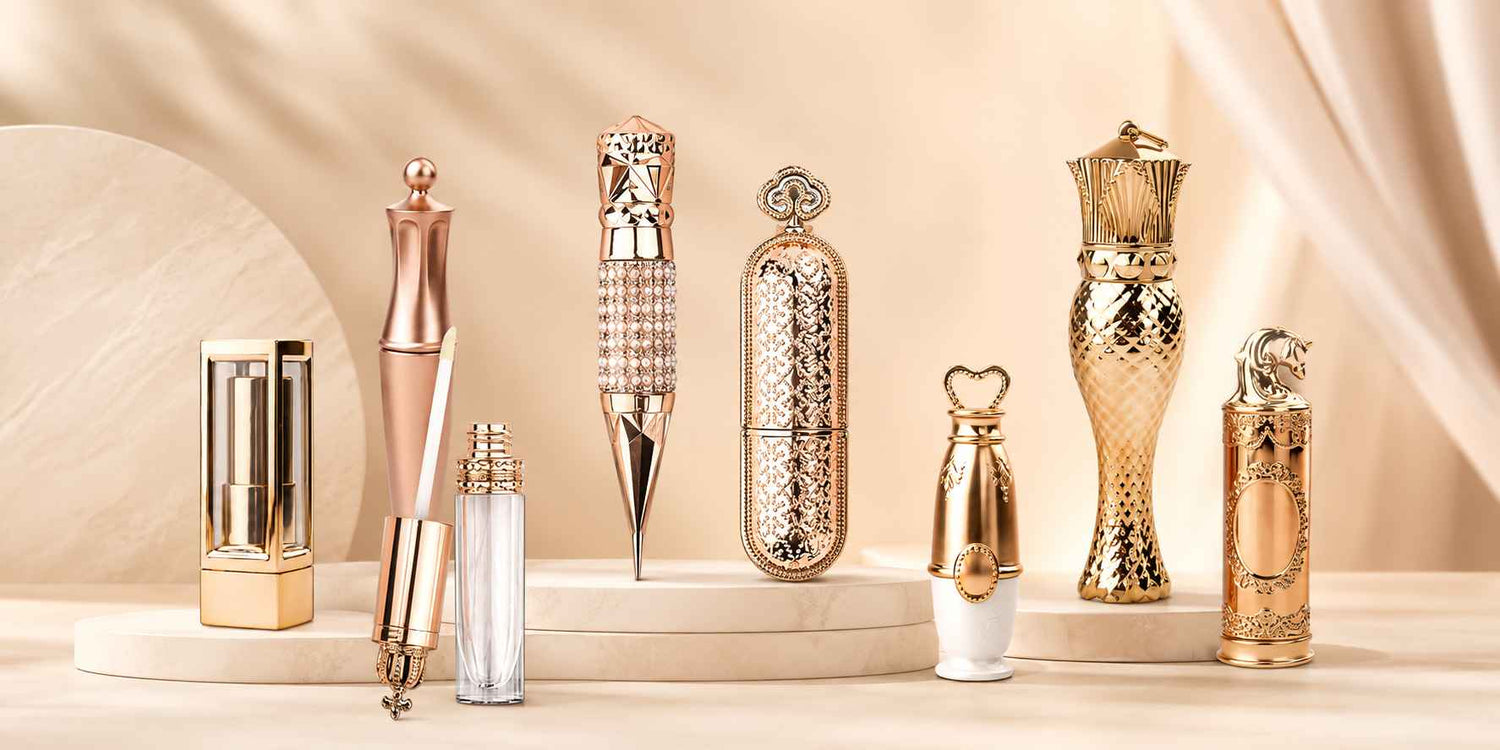 Gold Makeup Packaging: How KAIYA Uses Gold to Add Structure, Warmth, and Hierarchy Across Color Cosmetics
