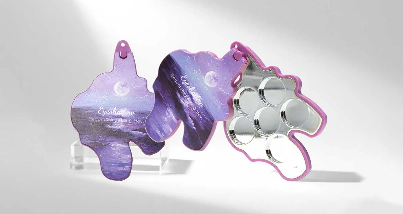 empty makeup palette for makeup product packaging needs, supplied by KAIYA makeup packaging wholesale.