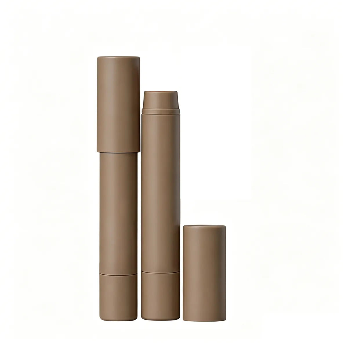 KAIYA beauty stick packaging for concealer with slim cylindrical tube structure for targeted cream correction products