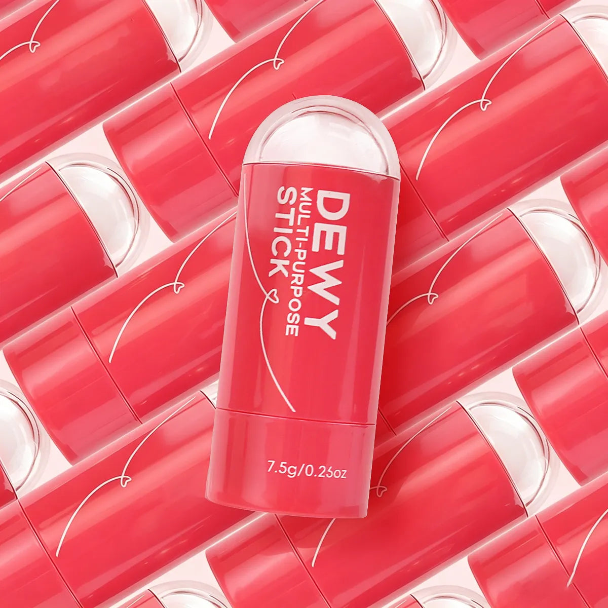 KAIYA bulk plastic cosmetic containers in red stick packaging design for makeup brands sourcing plastic cosmetic containers wholesale