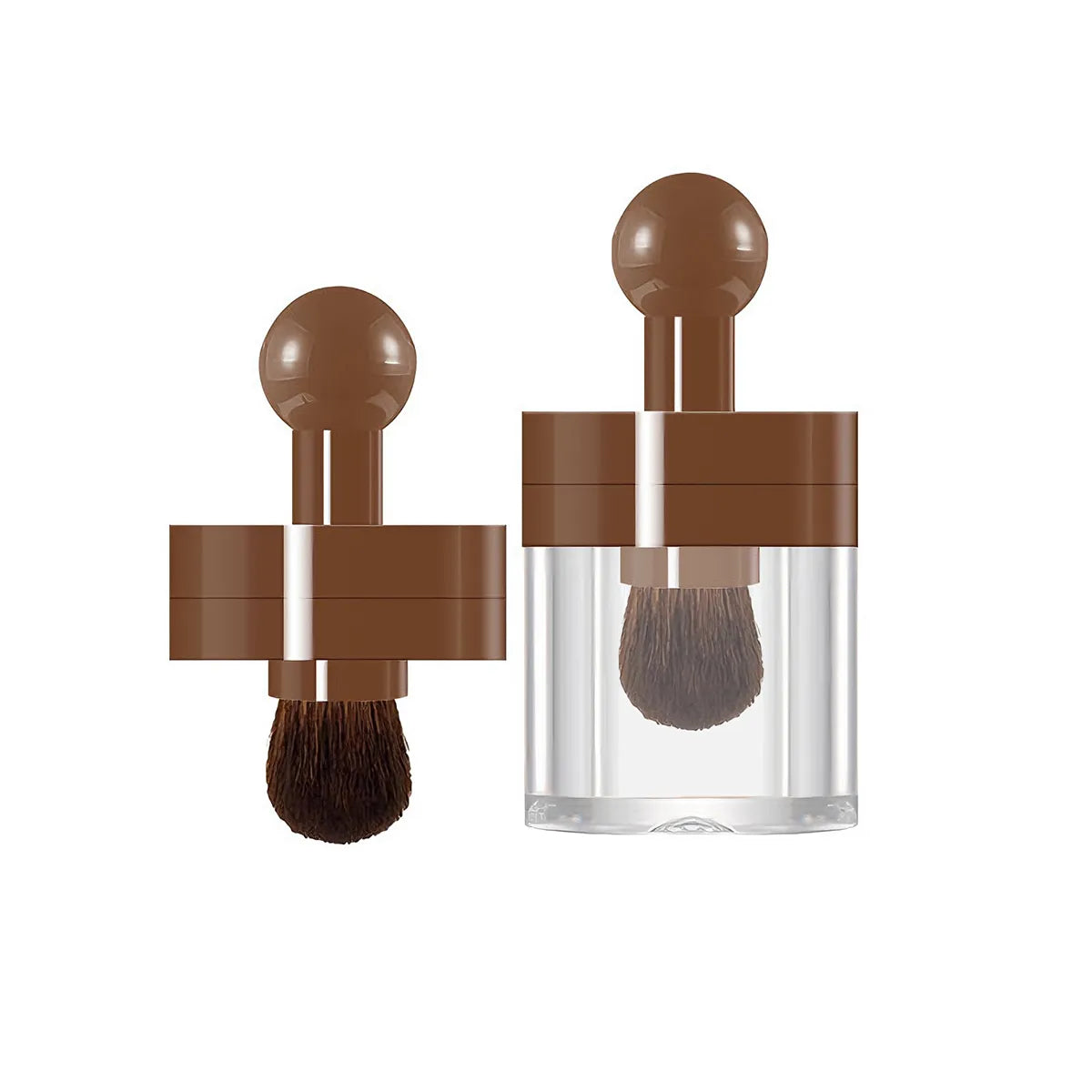 KAIYA custom cosmetic jars with special cap design and applicator-style lid for beauty jar packaging projects