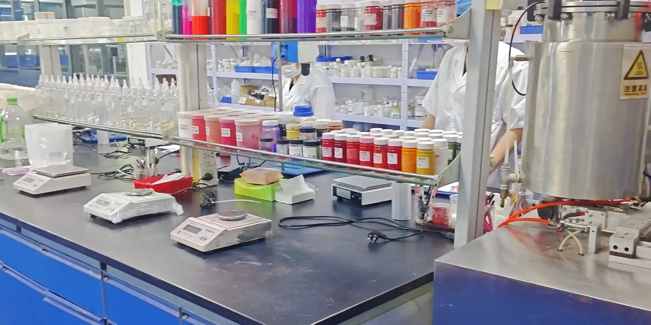 Custom formulation cosmetic manufacturers KAIYA supporting makeup formula development, sample testing, color matching, and production preparation for beauty brands.