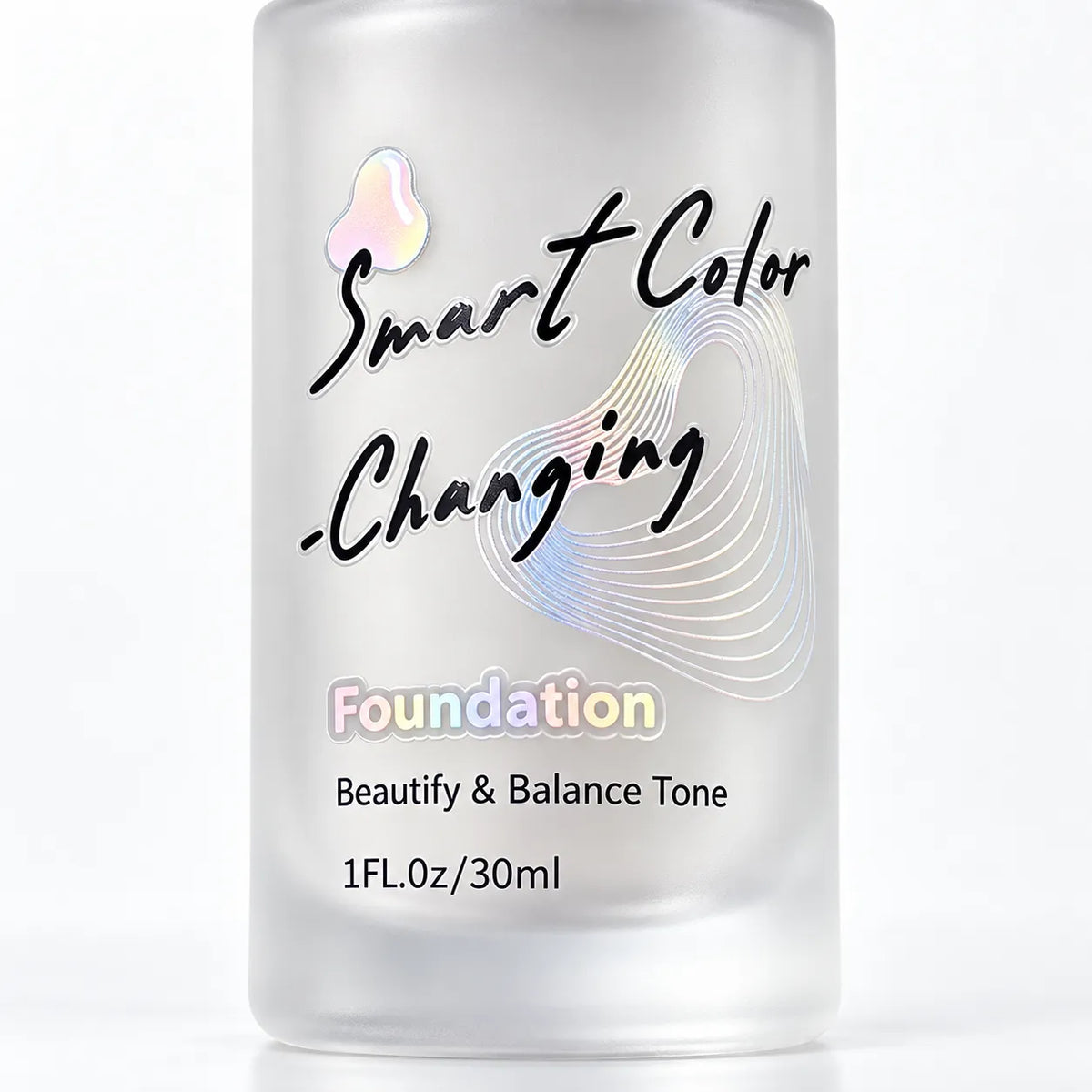 Kaiya customized cosmetic packaging with raised transfer labels for tactile logo customization