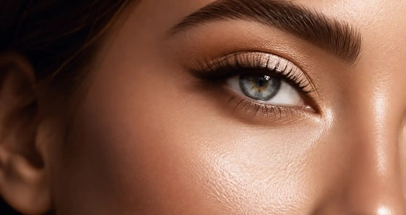 Eye makeup by KAIYA, showing custom eye makeup development for beauty brands, including shade, texture, and finished color cosmetics support.