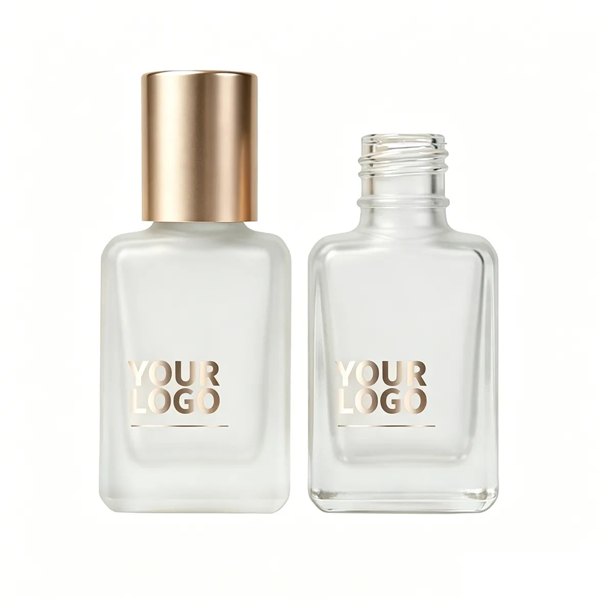 KAIYA foundation bottle packaging with frosted and clear bottle options for liquid foundation products