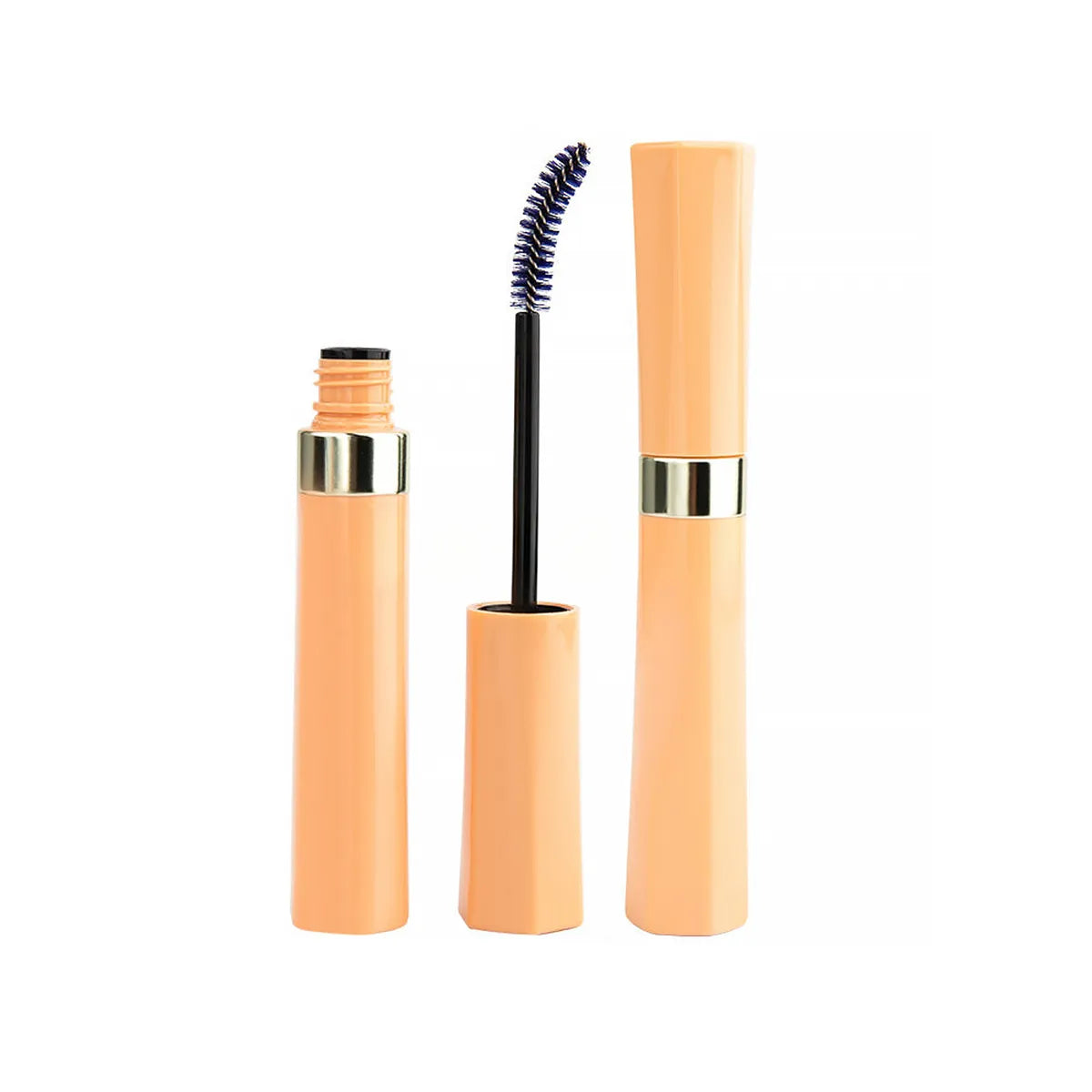 Kaiya gold mascara bottle for metallic mascara packaging