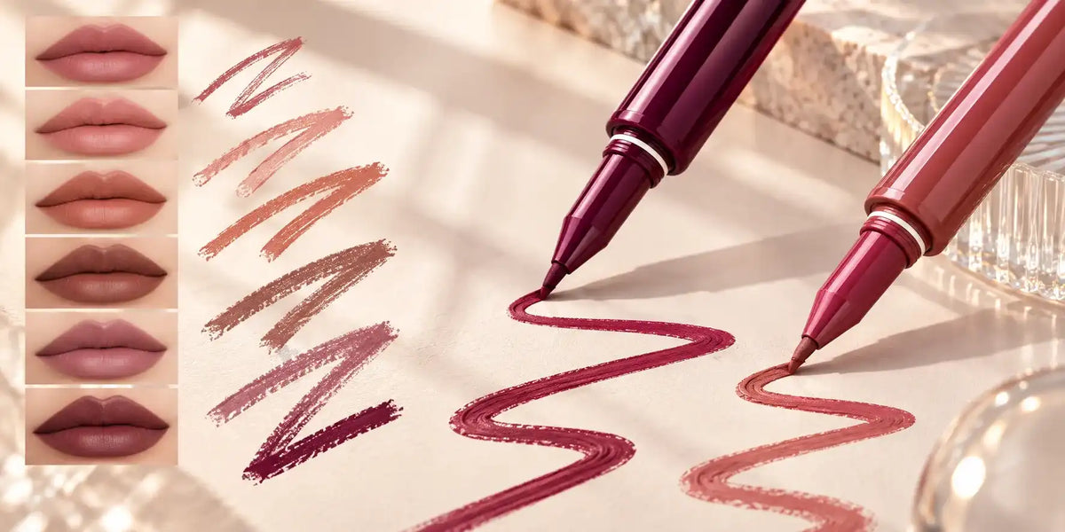 Kaiya lip liner manufacturer supporting custom lip liner and private label lip liner projects from shade development to production.
