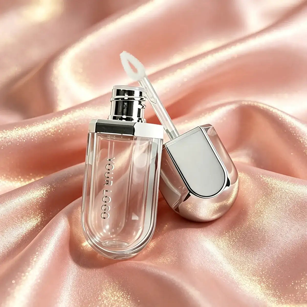 Liquid lipstick container showing bottle depth and applicator structure for packaging selection by KAIYA