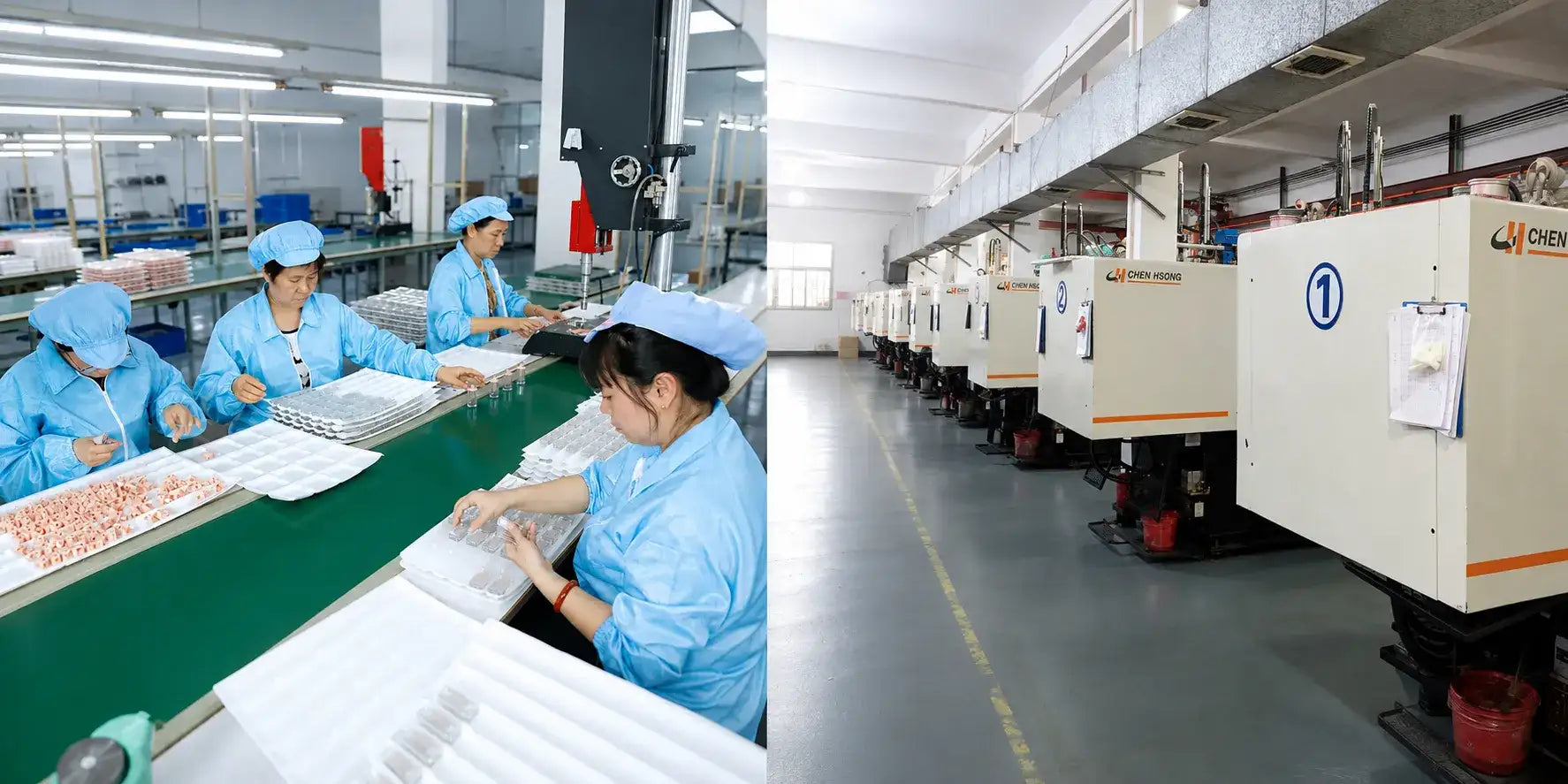 KAIYA OEM cosmetic packaging manufacturer with assembly and injection molding production lines
