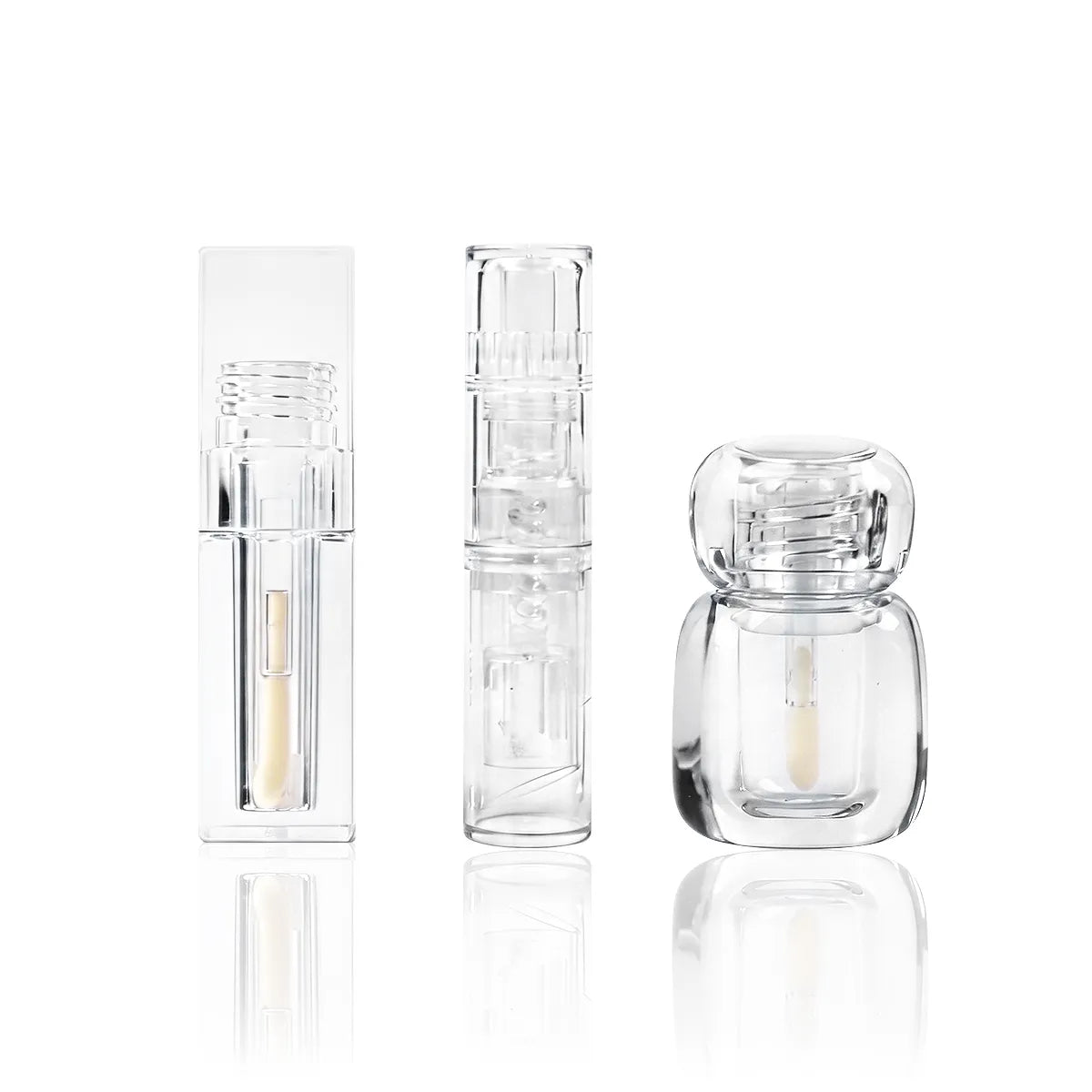 Kaiya PETG plastic cosmetic packaging with clear plastic cosmetic containers for cosmetic products