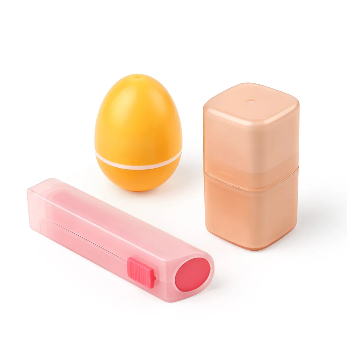 Kaiya PP plastic makeup packaging with colorful plastic makeup containers