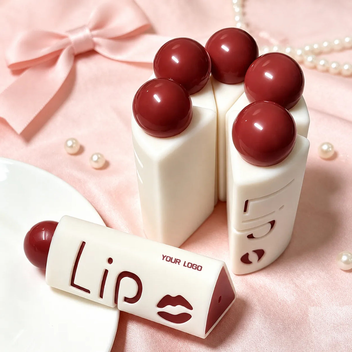 Kaiya unique lip gloss containers showing custom mold development for new exterior forms and component structures