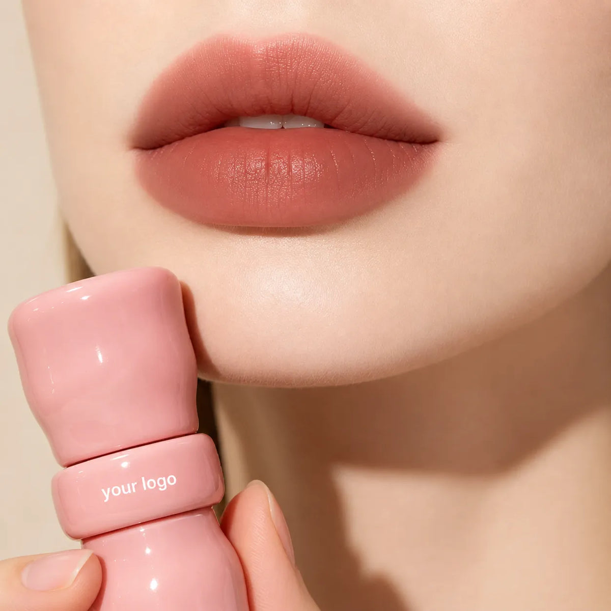 Water-to-matte liquid lipstick showing a lightweight soft-blur lip finish