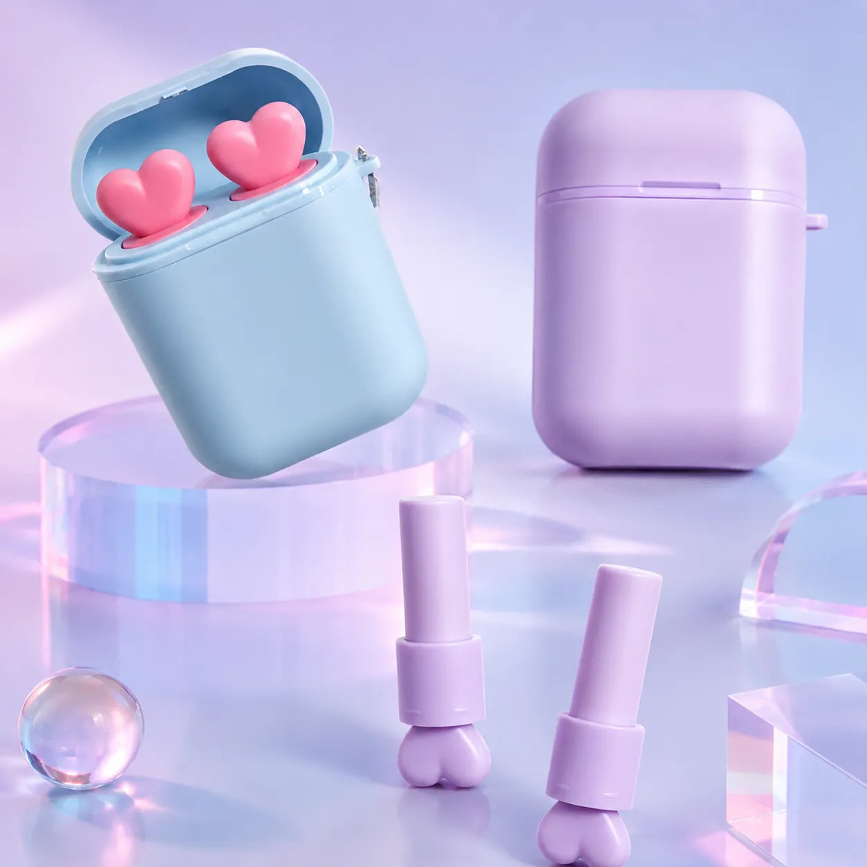 Lipstick container in a cute pastel design by KAIYA